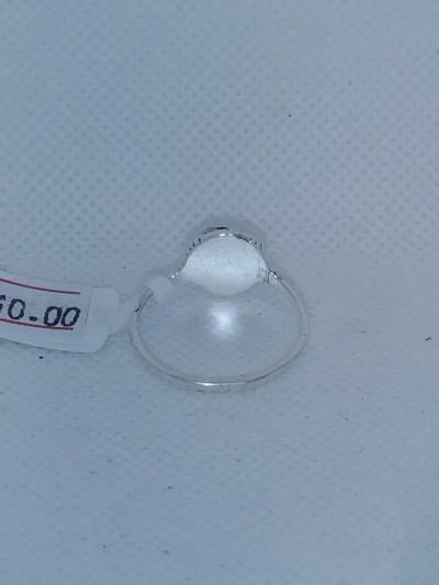 Purple Teardrop Silver Ring - Thumbnail 5