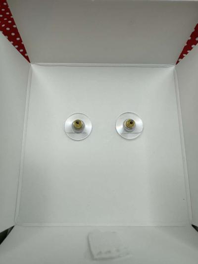 2012PIOR New Kate Spade Emerald Cubic Zirconia Stud Earrings - Thumbnail 3