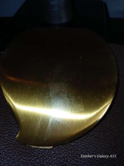 Vintage 1950s Elgin American Compact Gold Tone - Thumbnail 5