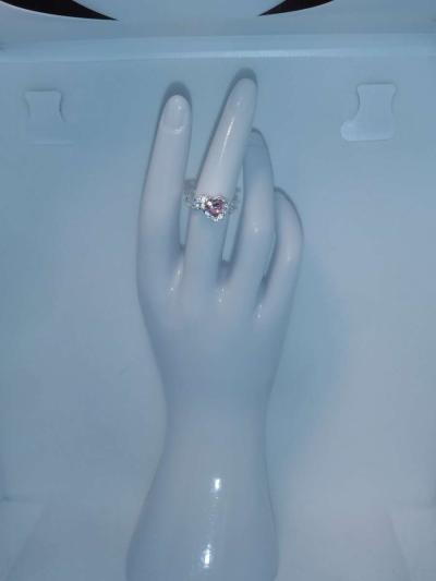 Sparkling Heart Ring - Thumbnail 2