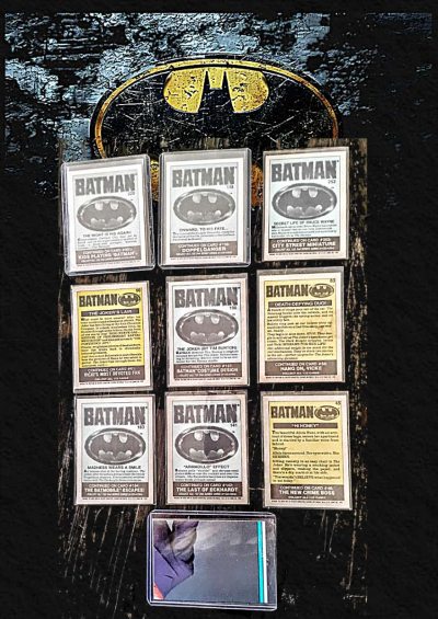 1989 Batman movie cards - Thumbnail 2