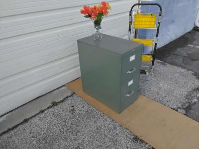 Well Made Light Green Filling Cabinet Very Clean Like New - Thumbnail 3