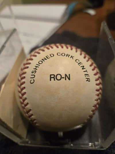 autograph Willie Mays Baseball - Thumbnail 2