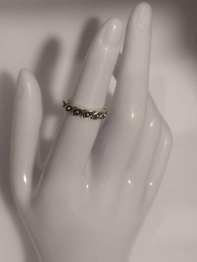 Silver Leaflet Ring - Thumbnail 2