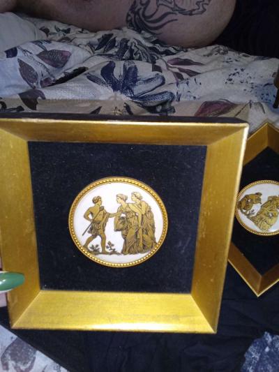 Two Neoclassical Platter Pictures - Thumbnail 4