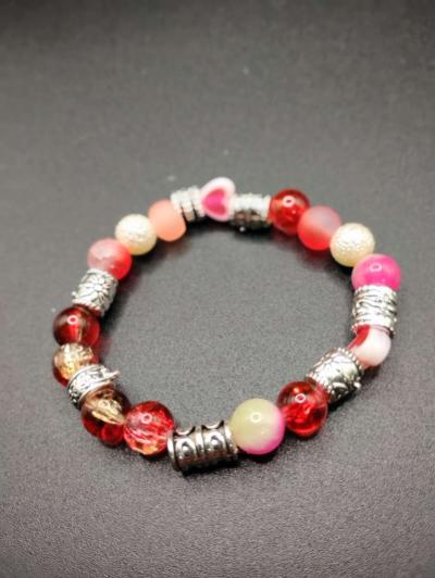 Boho Chic Stretchy Beaded Bracelets - Thumbnail 2