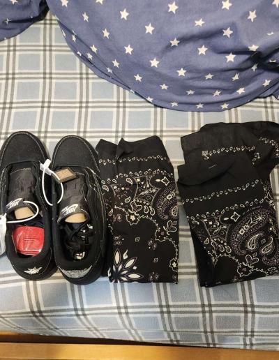 Size 10  Jordan 1 Retro Low OG SP x Travis Scott Black Phant - Thumbnail 5