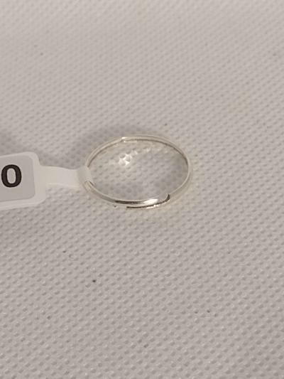 Simple Split Silver Ring - Thumbnail 5
