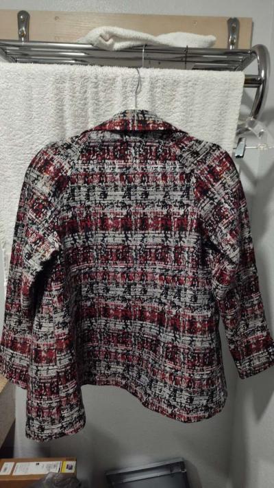 RARE VTG Christopher  Banks Monogram Casual or Business Blaz - Thumbnail 5