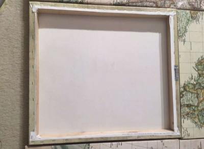 vintage world map art - Thumbnail 3