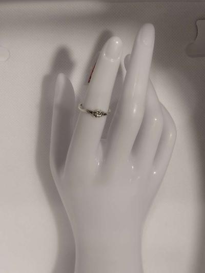 Silver Rose Ring - Thumbnail 2