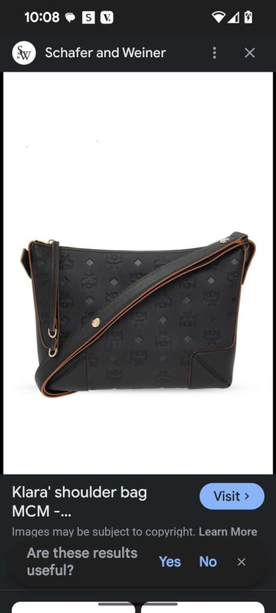 MCM authentic Klara medium shoulder bag