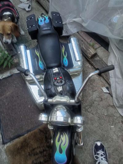 Kids Battery Operated Harley Davidson Motorcycle - Thumbnail 2