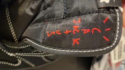 Size 10  Jordan 1 Retro Low OG SP x Travis Scott Black Phant - Thumbnail 2