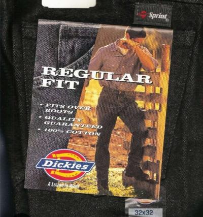 32x30 Dickies black denim jeans - San Francisco, California
