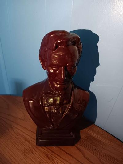 vintage Ceramic Abrahan Linconl - Thumbnail 2