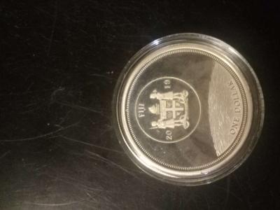 Apollo 11 anniversary silver dollar coin - Thumbnail 3