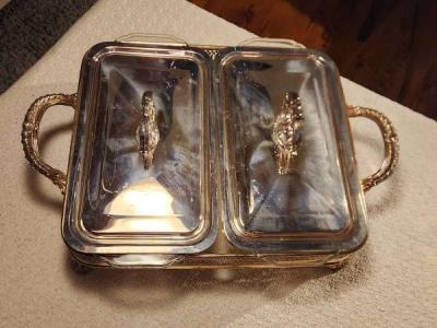 antique serving tray - Thumbnail 2
