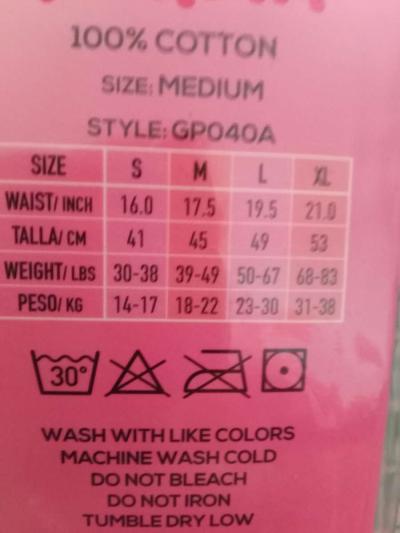 girl brief mamla on the back size - Thumbnail 2