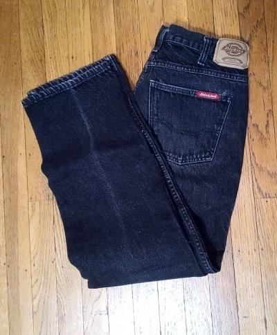 32x30 Dickies black denim jeans - Thumbnail 3