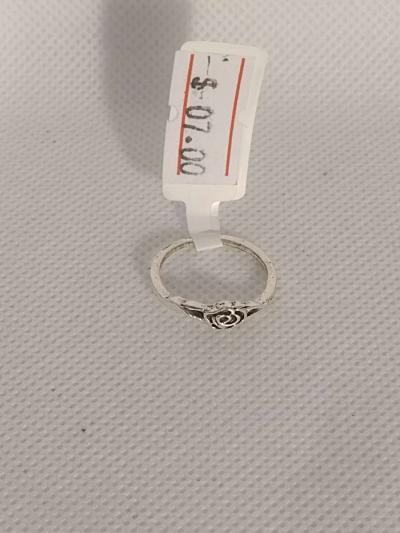 Silver Rose Ring - Thumbnail 4
