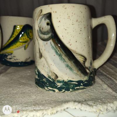 4 Vintage Ross Fis coffee mugs - Thumbnail 3