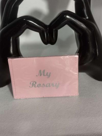 Pink Rosary with Pouch - Thumbnail 4