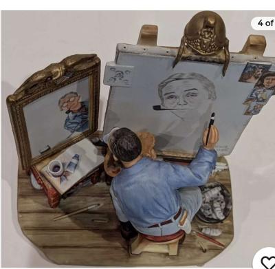 Norman Rockwell figurine - Thumbnail 3