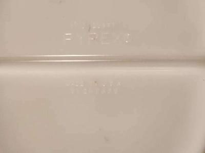 pyrex dish with gold leaf - Thumbnail 4