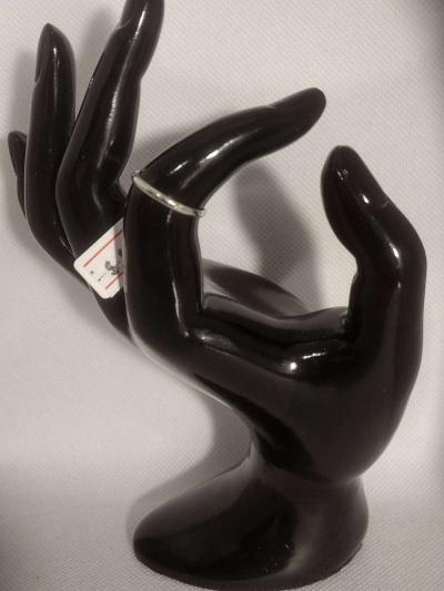 Simple Split Silver Ring - Thumbnail 3