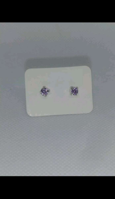 6 Earrings Studs Set Medium - Thumbnail 4