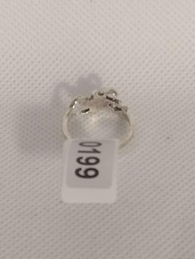 Silver Flower Ring - Thumbnail 5