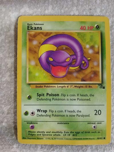 1995 vintage 7 Pokmon cards - Thumbnail 4