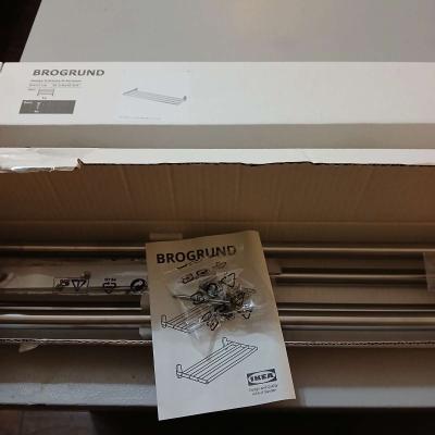 Lot of 2 Brogrund wall mounting shelves - Thumbnail 5