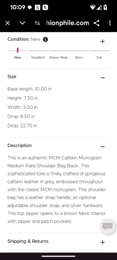 MCM authentic Klara medium shoulder bag - Thumbnail 2