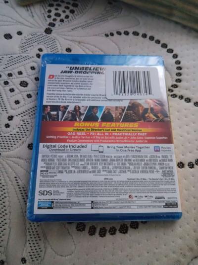 fast 9 the fact saga blu ray dvd and digital code brand new - Thumbnail 2