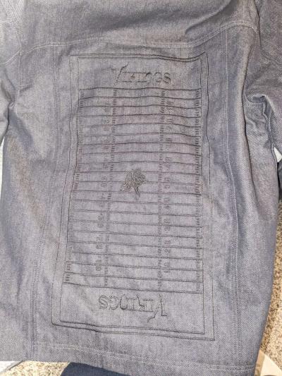 NFL Vikings Jean Jacket - Thumbnail 5