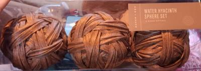 Water Hyacinth Sphere Set - Thumbnail 2