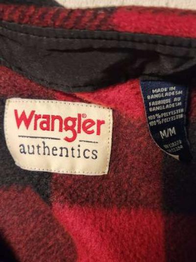 wrangler plaid jacket - Thumbnail 2