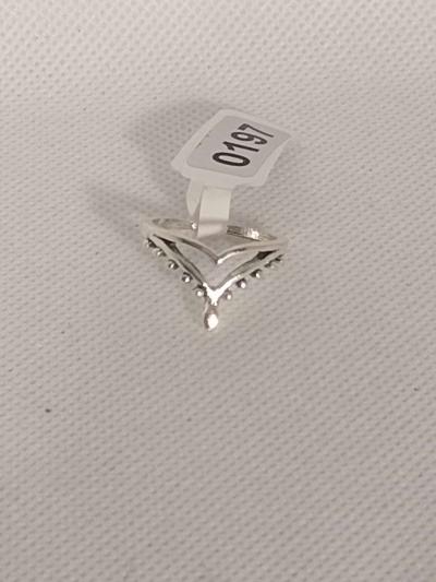 Veil Style Silver Ring - Thumbnail 4