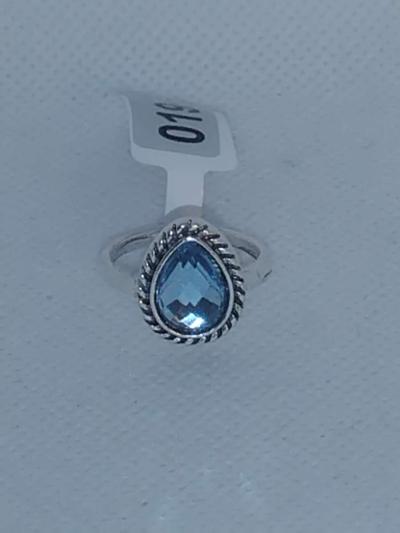 Blue Teardrop Ring - Thumbnail 4