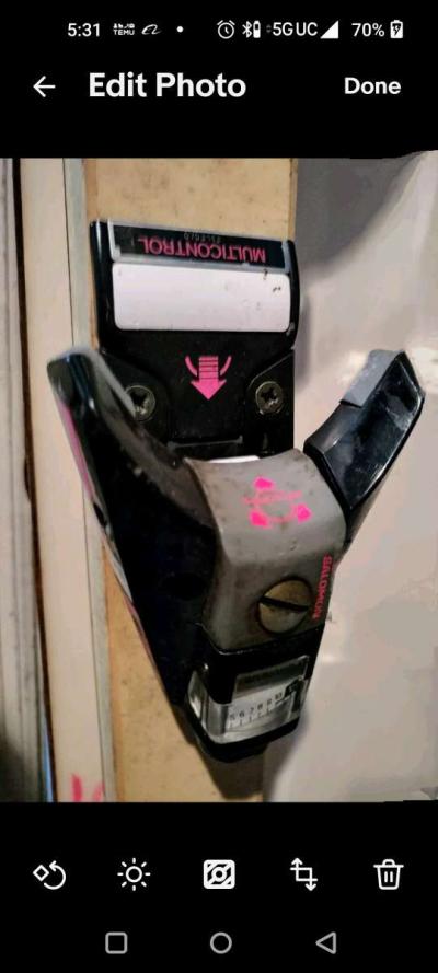 PRE Precision USA Snow Skis  Marker Ceramic Brand Salomon Sn - Thumbnail 4