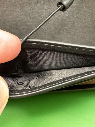 2042HPSR New Brown  Black Michael Kors Slim Holder With Key - Thumbnail 5