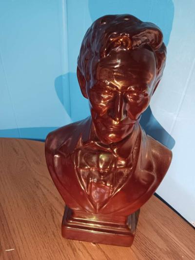 vintage Ceramic Abrahan Linconl - Thumbnail 3