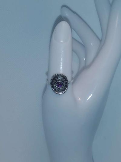 Purple Sun Ring - Thumbnail 2