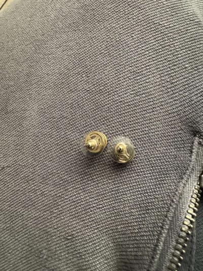 Bullet diamond earrings - Thumbnail 4