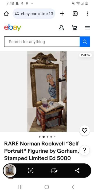 Norman Rockwell figurine - Thumbnail 4
