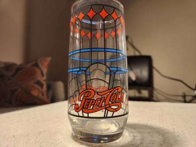 vintage 70a pepsi glass - Thumbnail 2