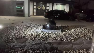 indoor and outdoor water features wall falls Spheres any siz - Thumbnail 3