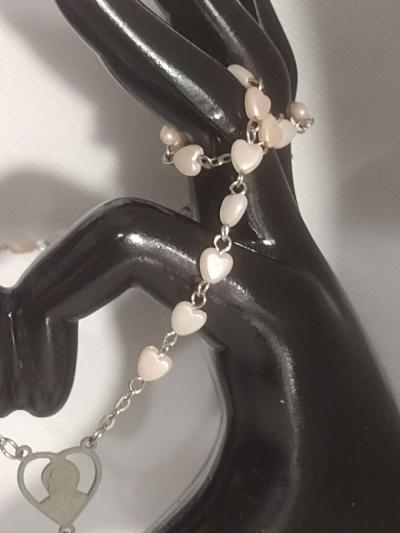 Pink Rosary with Pouch - Thumbnail 3